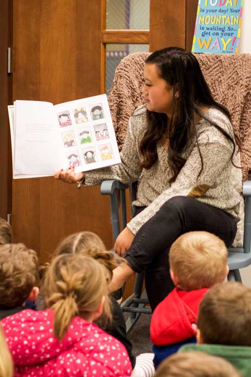 Rubie Nelson in Classroom