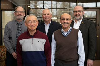 Gary Tessmer, 30 years; Dr. Yong-Zhuo Chen, 30 years; Peter Buchheit, 40 years; Dr. Hashim Yousif, 30 years; Robert Dilks, 30 years