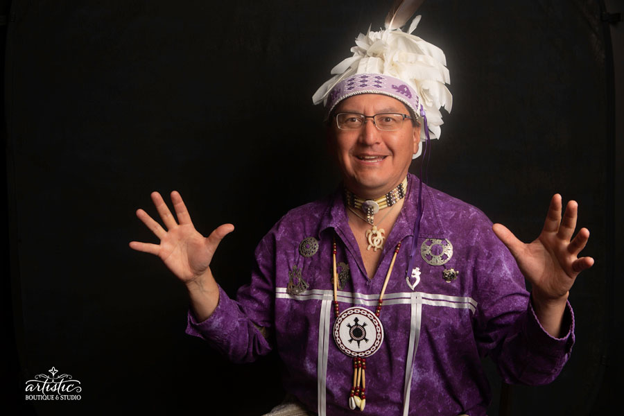 Photo of Perry Ground indigenous storyteller